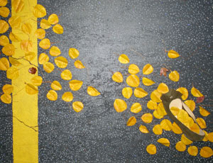 Shoe on the Road
